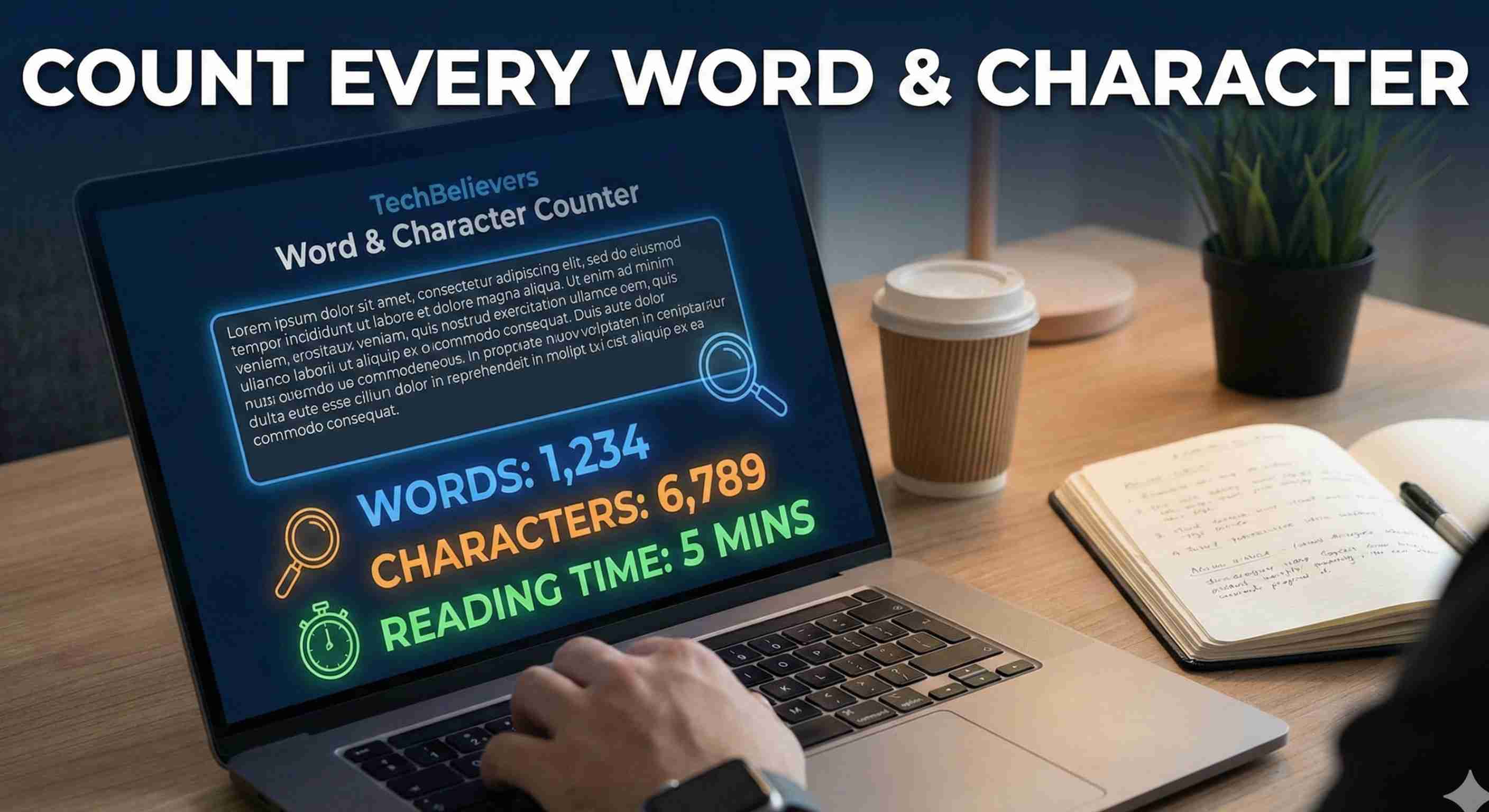 Count Every Word and Character with the Word & Character Counter